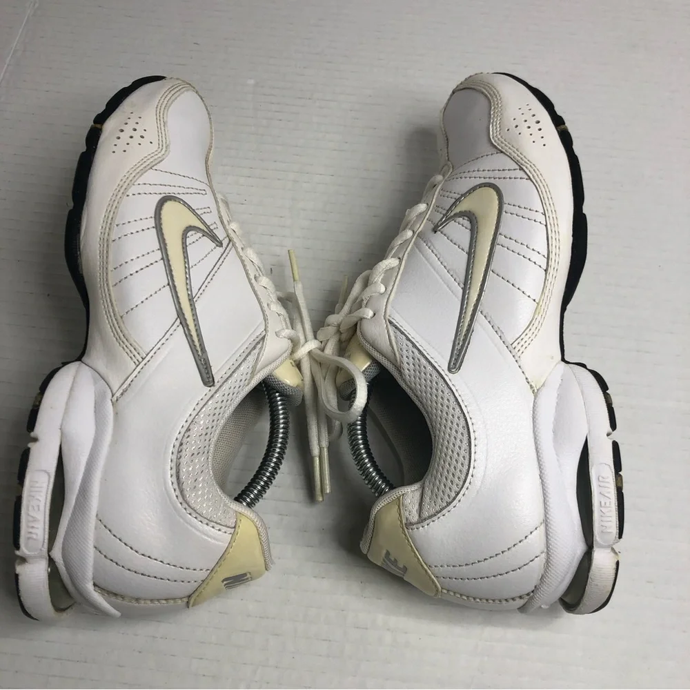 Nike Sneakers Womens 8.5 Air Exceed White Running Shoes Lace Up Low Top